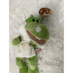 Nici Plush Stuffed Animal Hippo Puppet Toy